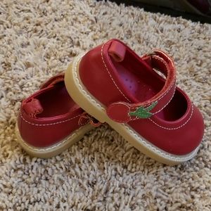 Gymboree- red mary jane style shoes